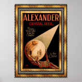 Poster Vintag Alexander Crystal Seer Theater (Vorne)