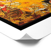 Poster Vintag American Crescent Cycles (Ecke)