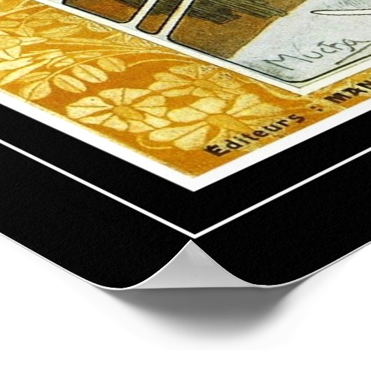 Poster Vintag Art Alphonse Mucha (Ecke)