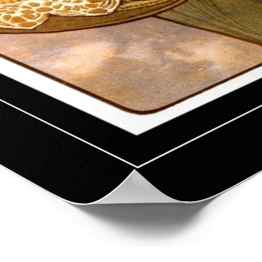 Poster Vintag Art Alphonse Mucha (Ecke)