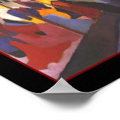 Poster Vintag Art August Macke Fashion Store (Ecke)