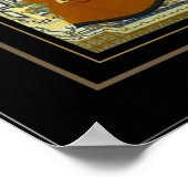 Poster Vintag Art Chinesische Kaiserkollektion (Ecke)