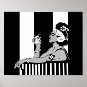 Poster Vintag Art Deco