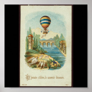 Poster-Vintag Art-Hot Air Ballons 20 Poster