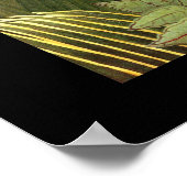 Poster Vintag Art Paysage exotique (Ecke)