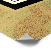 Poster Vintag Art Plakat Mucha (Ecke)