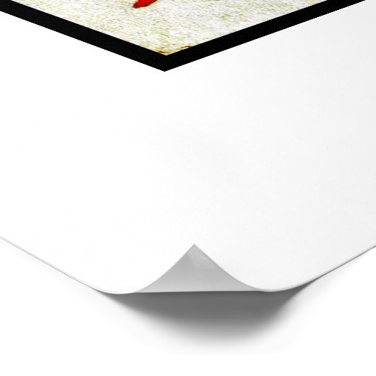 Poster Vintag Art Samurai (Ecke)