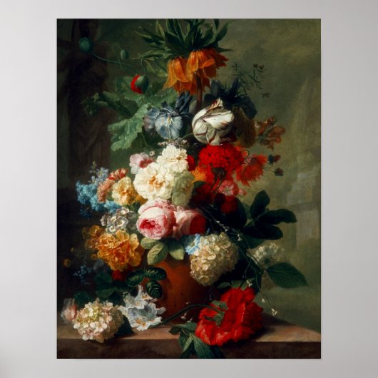 Poster Vintag Art Still Life Blume (Vorne)