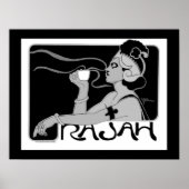 Poster Vintag Café Rajah 3 (Vorne)