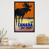 Poster Vintag Canada Travel (Küche)