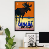 Poster Vintag Canada Travel (Heimbüro)