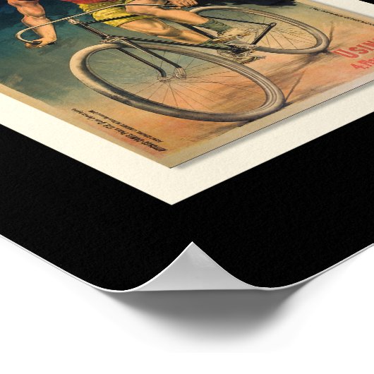 Poster Vintag Cycling Postkarten Sammlung 4 (Ecke)