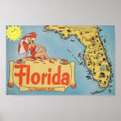 poster-Vintag Florida Poster (Vorne)