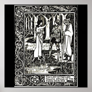 Poster-Vintag Illustration-Aubrey Beardsley 13 Poster