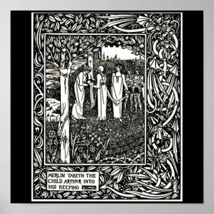 Poster-Vintag Illustration-Aubrey Beardsley 27 Poster