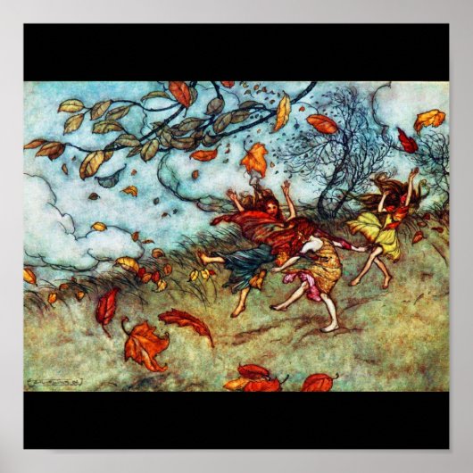 Poster-Vintag Illustration-Rackham 40 Poster (Vorne)