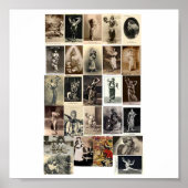 Poster-Vintag-Schlangen-Handler Poster (Vorne)