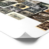 Poster-Vintag-Tattoos Poster (Ecke)