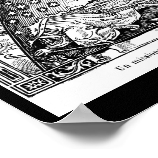 Poster-Vintage Astrologie/Divination-18 Poster (Ecke)