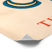 Poster Vintage Books (Ecke)