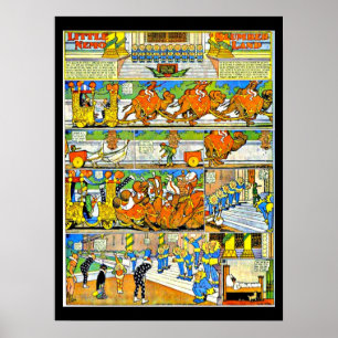 Poster-Vintage Comic-Little Nemo 12 Poster
