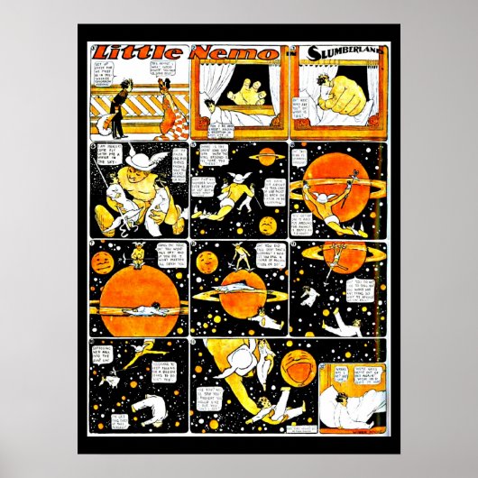 Poster-Vintage Comic-Little Nemo 16 Poster (Vorne)
