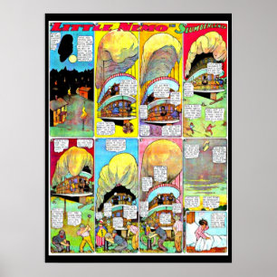 Poster-Vintage Comic-Little Nemo 17 Poster