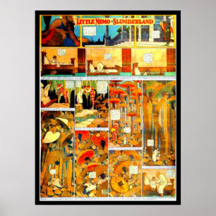 Poster-Vintage Comic-Little Nemo 4 Poster