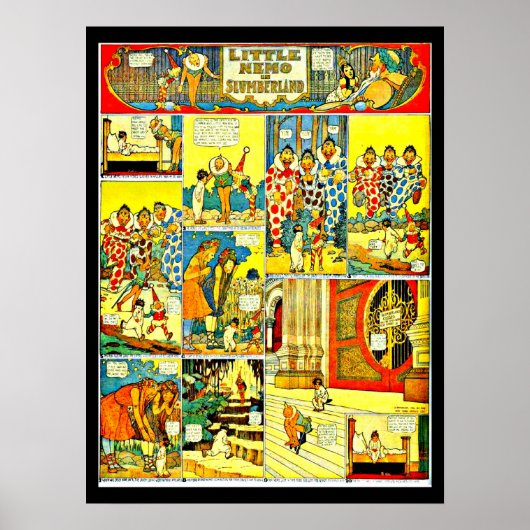 Poster-Vintage-Comic-Little Nemo 5 Poster (Vorne)