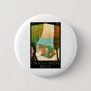 Poster Vintage Gardasee Button