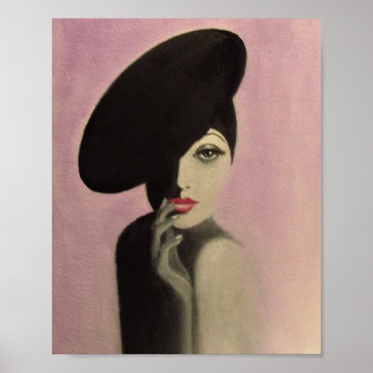 Poster Vintage Gelassenheit/ Plakat (Vorne)