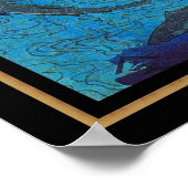 Poster Vintage Haie Kuniyoshi 1797-1861, Utagawa (Ecke)