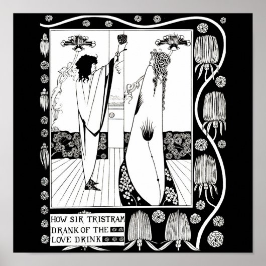 Poster-Vintage Illustration-Aubrey Beardsley 10 Poster (Vorne)