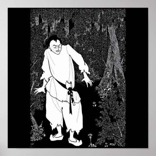 Poster-Vintage Illustration-Aubrey Beardsley 28 Poster (Vorne)