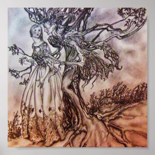 Poster-Vintage Illustration-Rackham 11 Poster (Vorne)