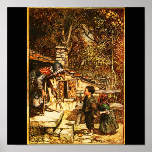 Poster-Vintage Illustration-Rackham 37 Poster