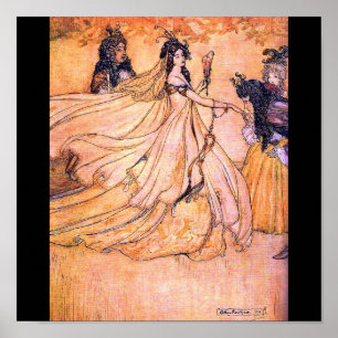 Poster-Vintage Illustration-Rackham 9 Poster