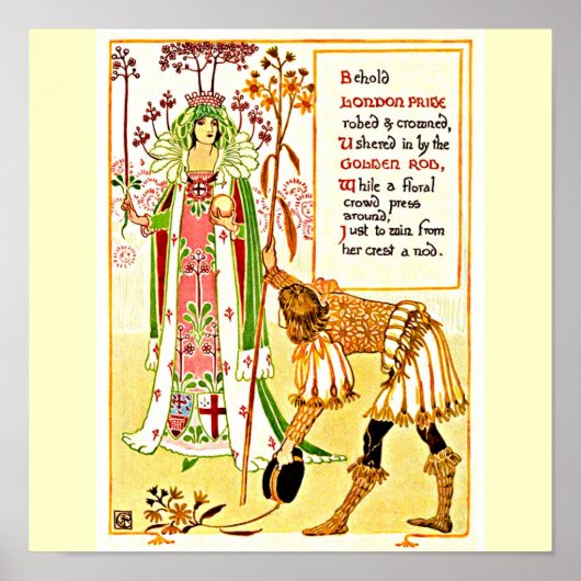 Poster-Vintage Illustration-Walter Crane 11 Poster (Vorne)