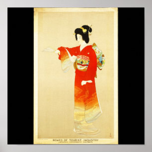 Poster Vintage Reise-Japan