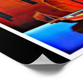 Poster Vintage Reisen Art-Hong Kong (Ecke)