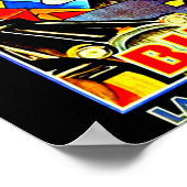 Poster-Vintage Reisen - Bilbao Poster (Ecke)