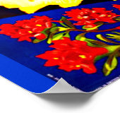 Poster-Vintage Reisen Poster (Ecke)