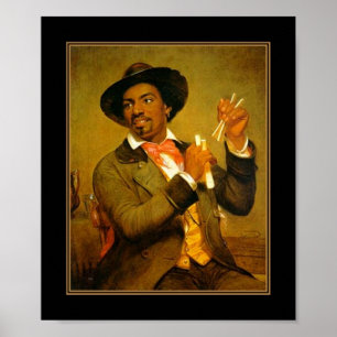 Poster Vintage The Bone Player 2