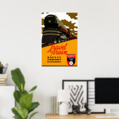 Poster Vintage Travel By Travel Canada 2 (Heimbüro)