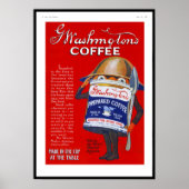 Poster Vintage Werbung 1919 Kaffee (Vorne)