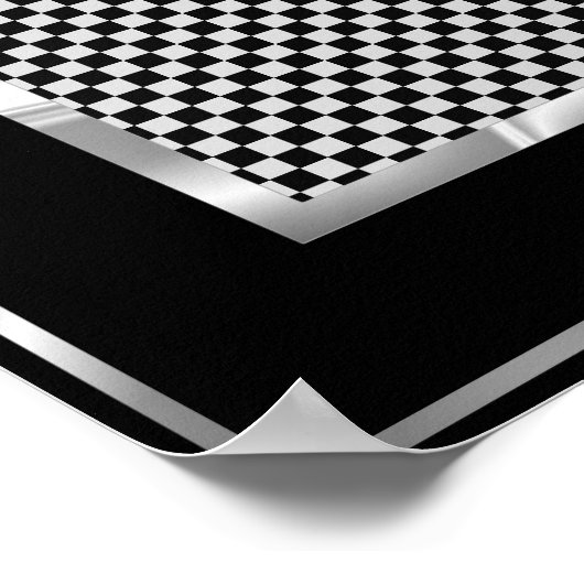 Poster Vintages Café Elite (Ecke)