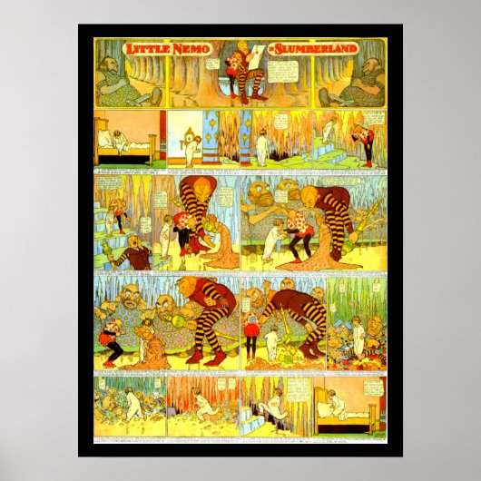 Poster-Vintages Comic-Little Nemo 10 Poster (Vorne)