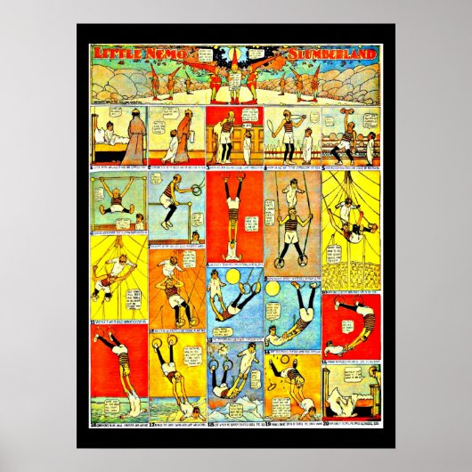 Poster-Vintages Comic-Little Nemo 14 Poster (Vorne)