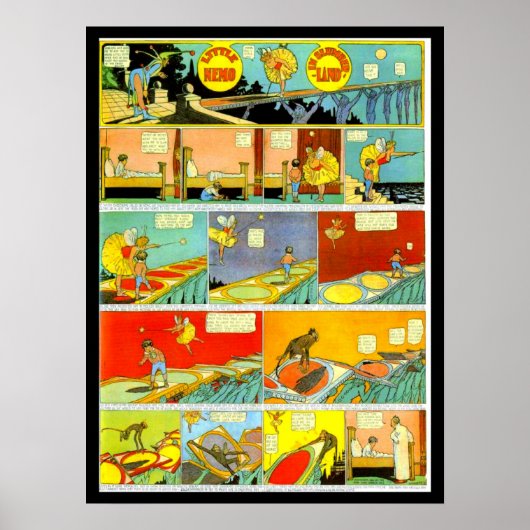 Poster-Vintages Comic-Little Nemo 26 Poster (Vorne)