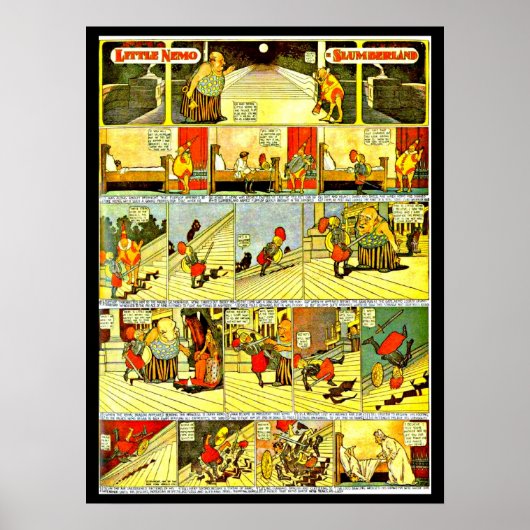 Poster-Vintages Comic-Little Nemo 3 Poster (Vorne)